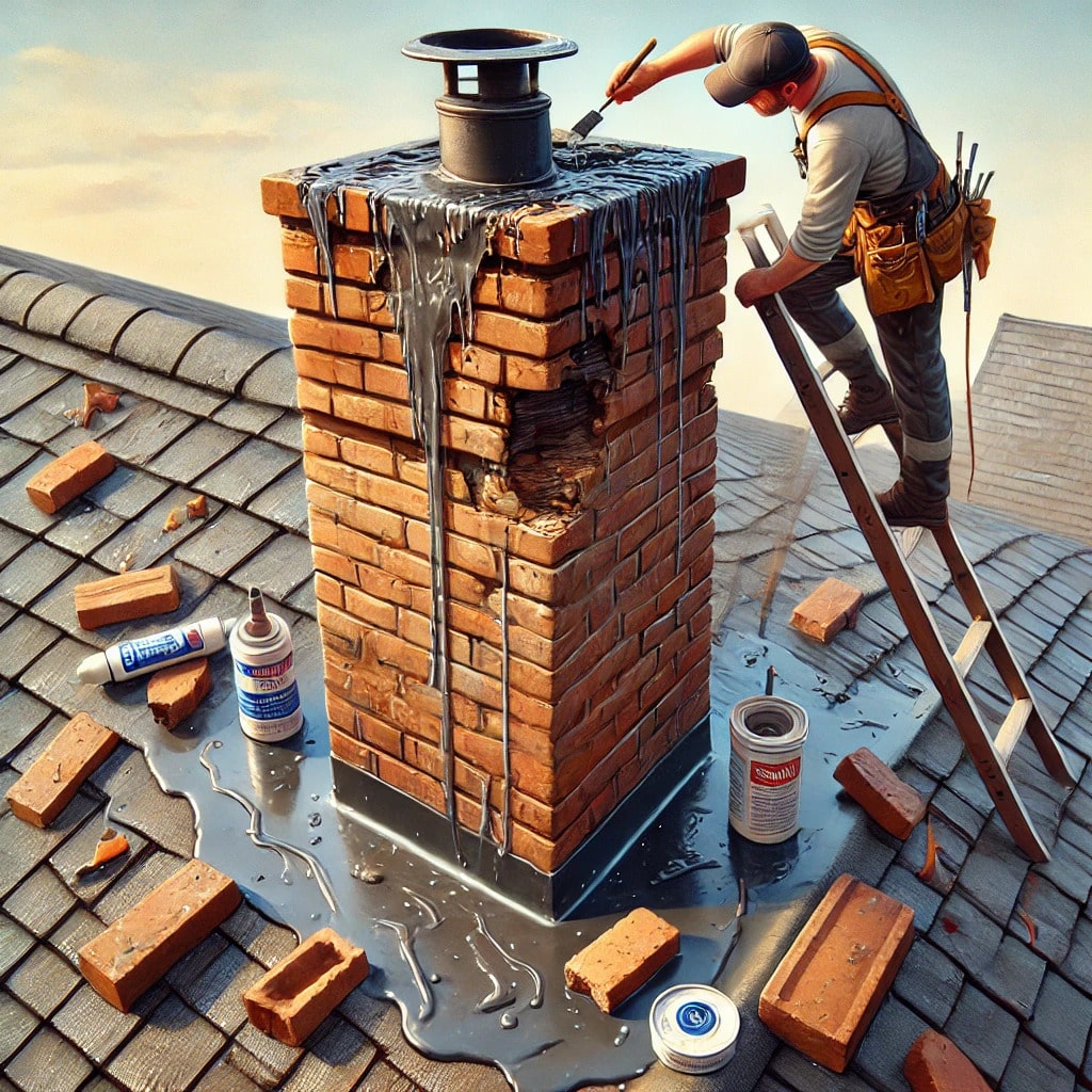 Professional Chimney Leak Repair Southgate MI - Expert Water Damage Prevention by Chimney Sweep Southgate Michigan